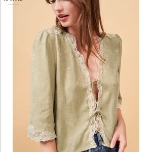 ISO this Rouje Aldo top size 36/38/40